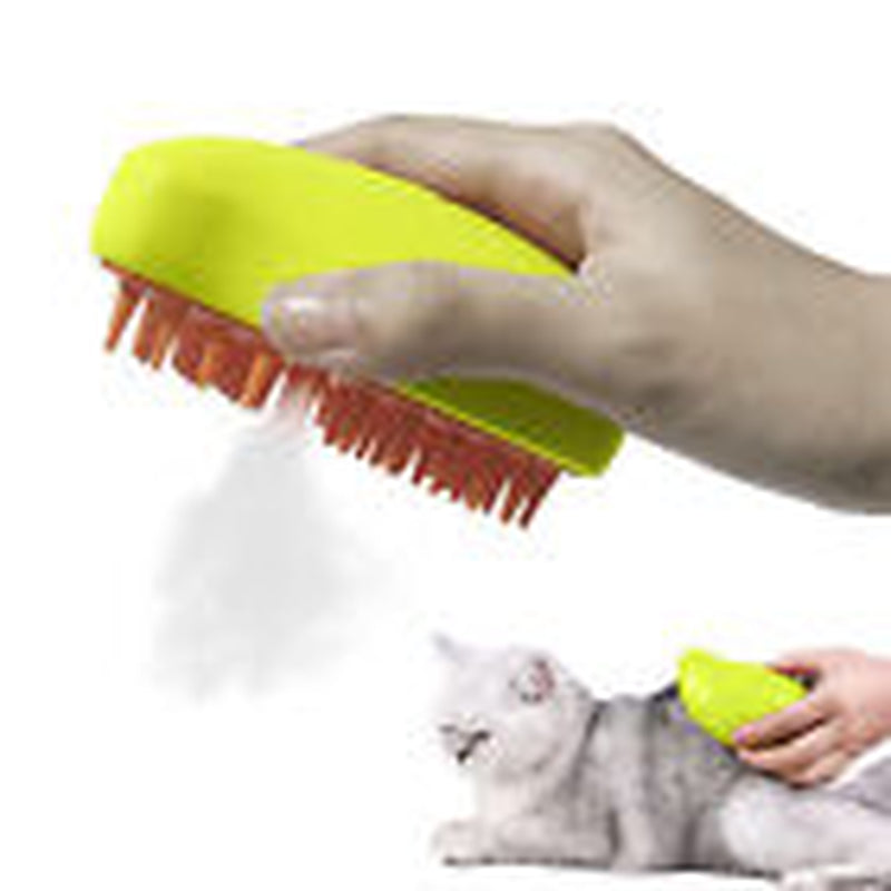 Cat Steam Brush Steamy Dog Brush 3 in 1 Electric Massage Spray Cat Hair Brush