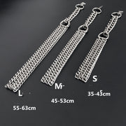 Dog Training Chain Pet Choke Collar Double Row Metal Chain