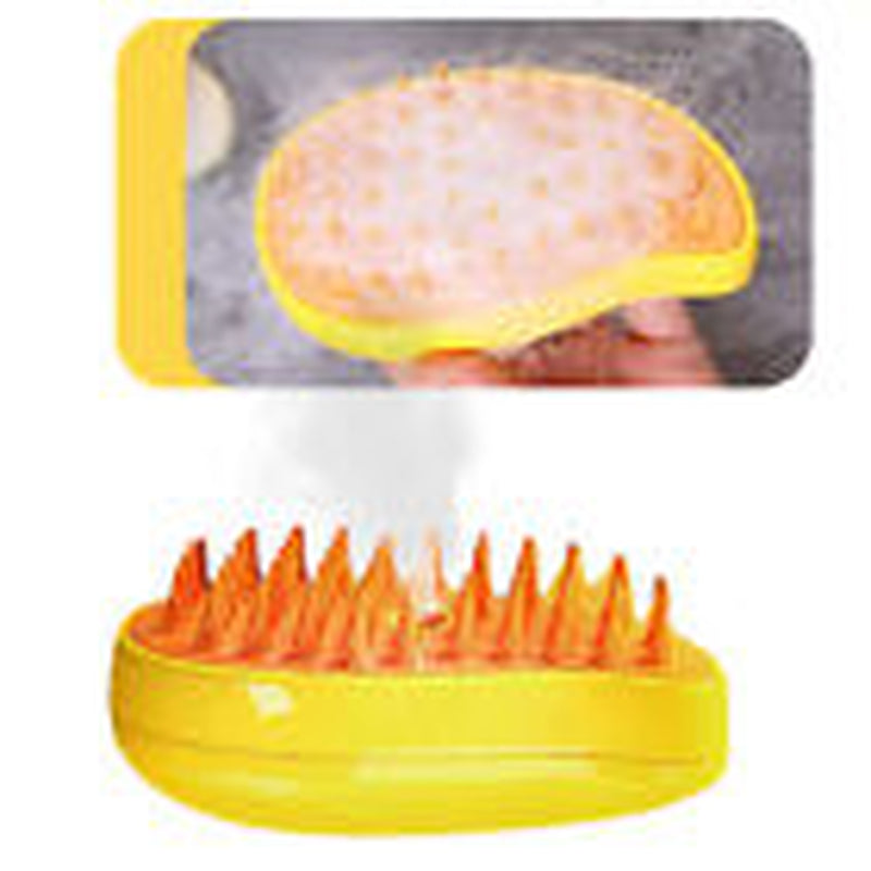 Cat Steam Brush Steamy Dog Brush 3 in 1 Electric Massage Spray Cat Hair Brush