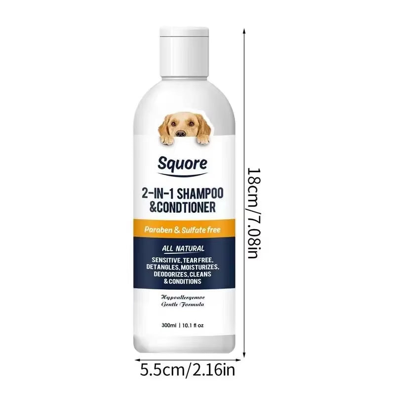 ATUBAN Dog Shampoo and Conditioner,Hypoallergenic Dog Shampoo for Smelly Dogs,Probiotic Pet Shampoo for Dogs,Royal Lavender