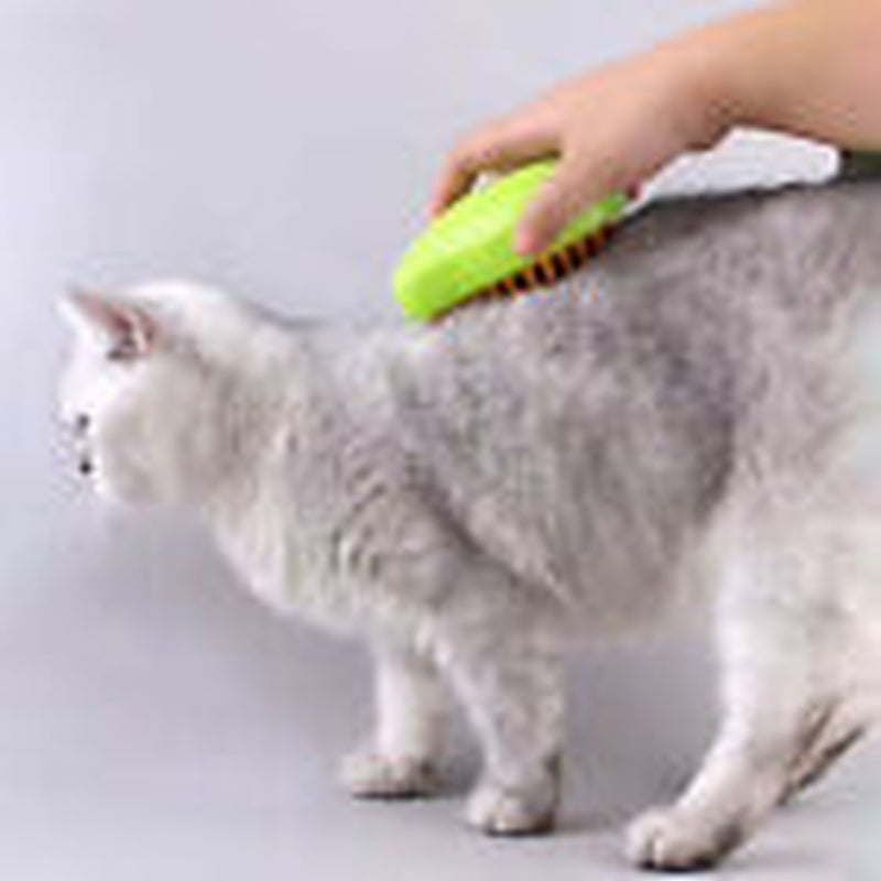 Cat Steam Brush Steamy Dog Brush 3 in 1 Electric Massage Spray Cat Hair Brush