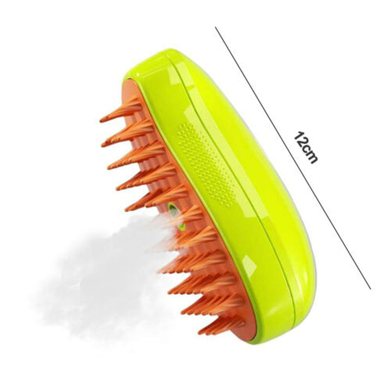 Cat Steam Brush Steamy Dog Brush 3 in 1 Electric Massage Spray Cat Hair Brush