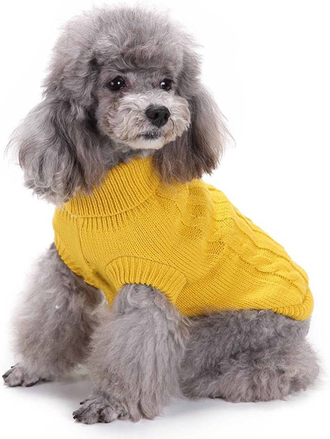 Small Dog Sweaters Knitted Pet Cat Sweater Warm Dog Sweatshirt Dog Winter Clothes Kitten Puppy Sweater